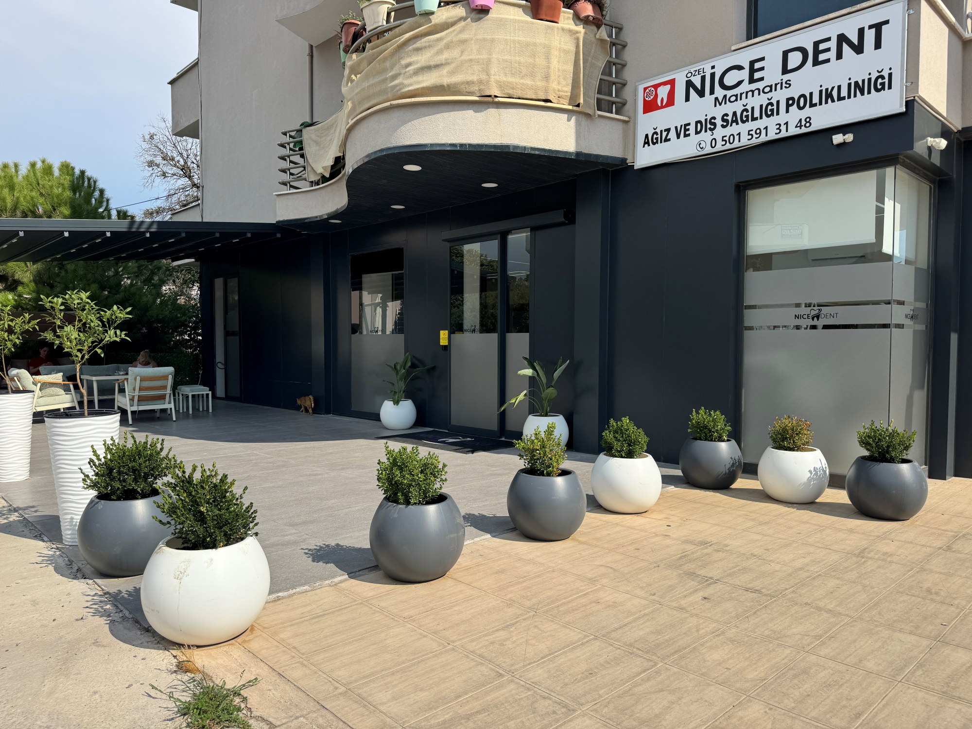 NICE DENT Marmaris klinik girişi